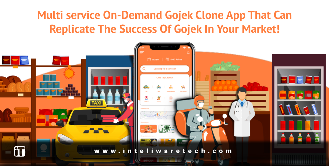multiservice on-demand gojek clone app